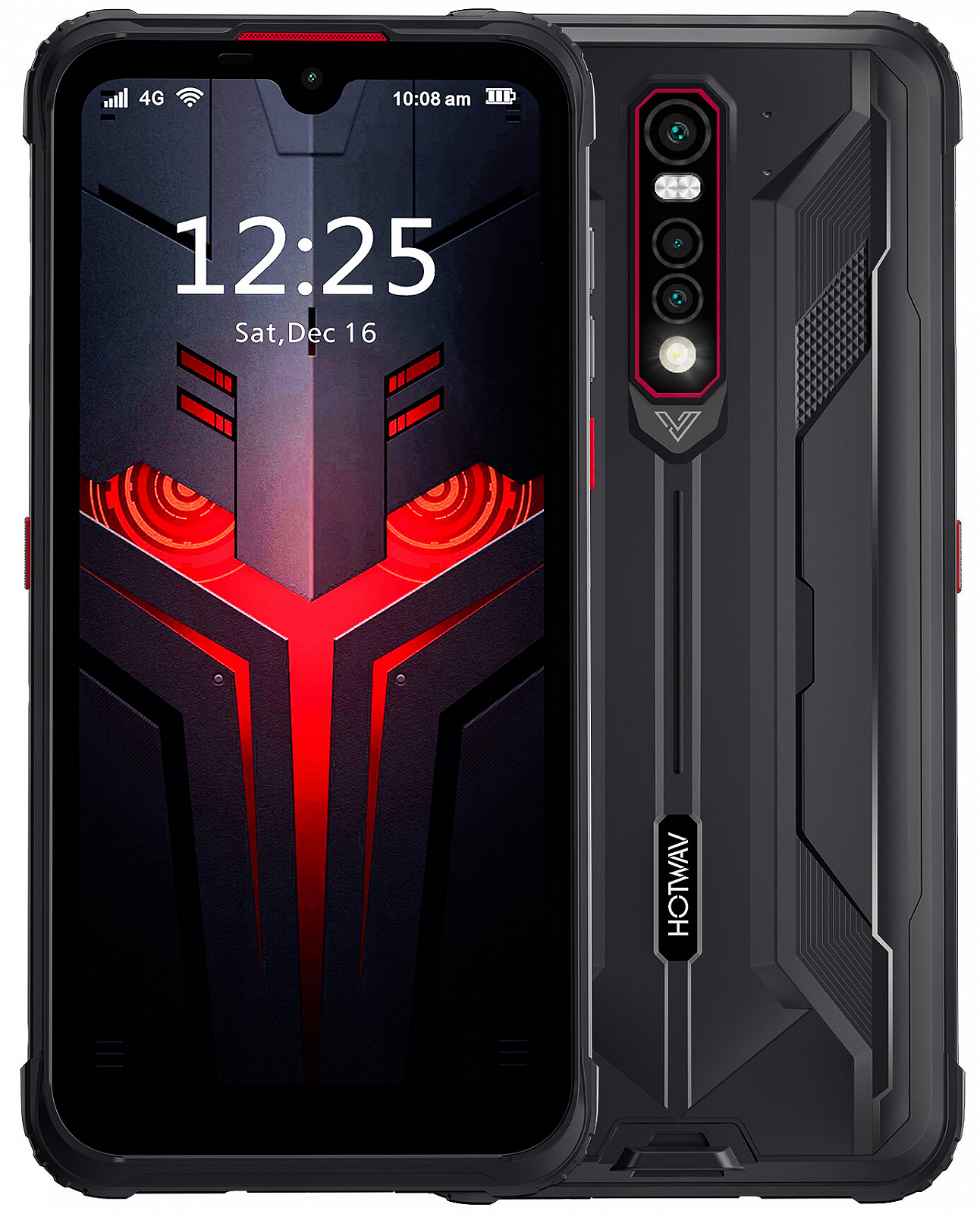 Смартфон 6.3" Hotwav Cyber 8 4/64GB 4G 2-SIM NFC 16/8Мп 8 ядер Android 11 Black , фото №1