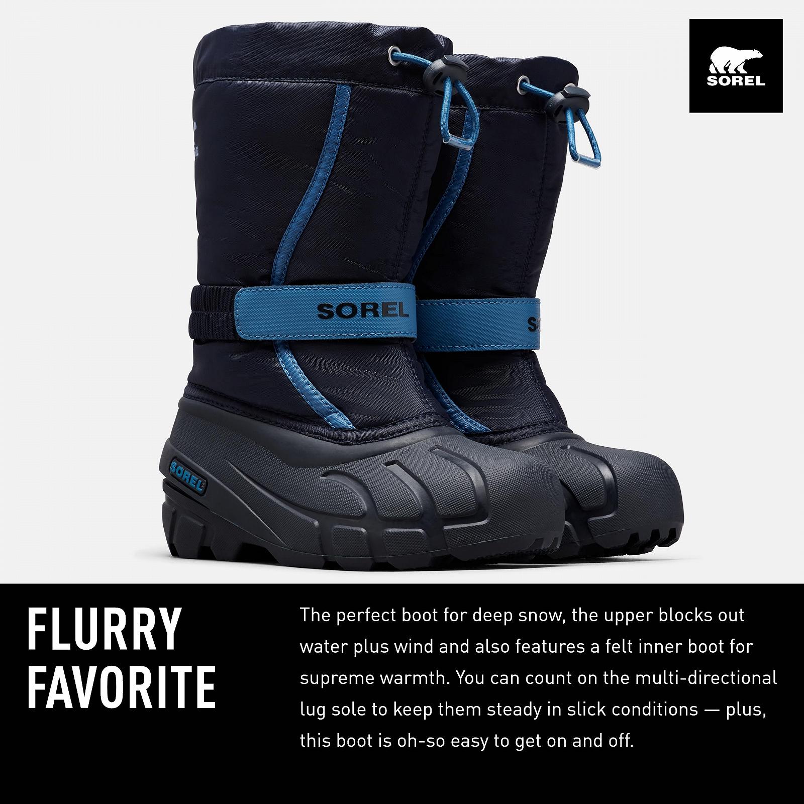 Чоботи Sorel Flurry Unisex Дитячі Зимові, фото №2
