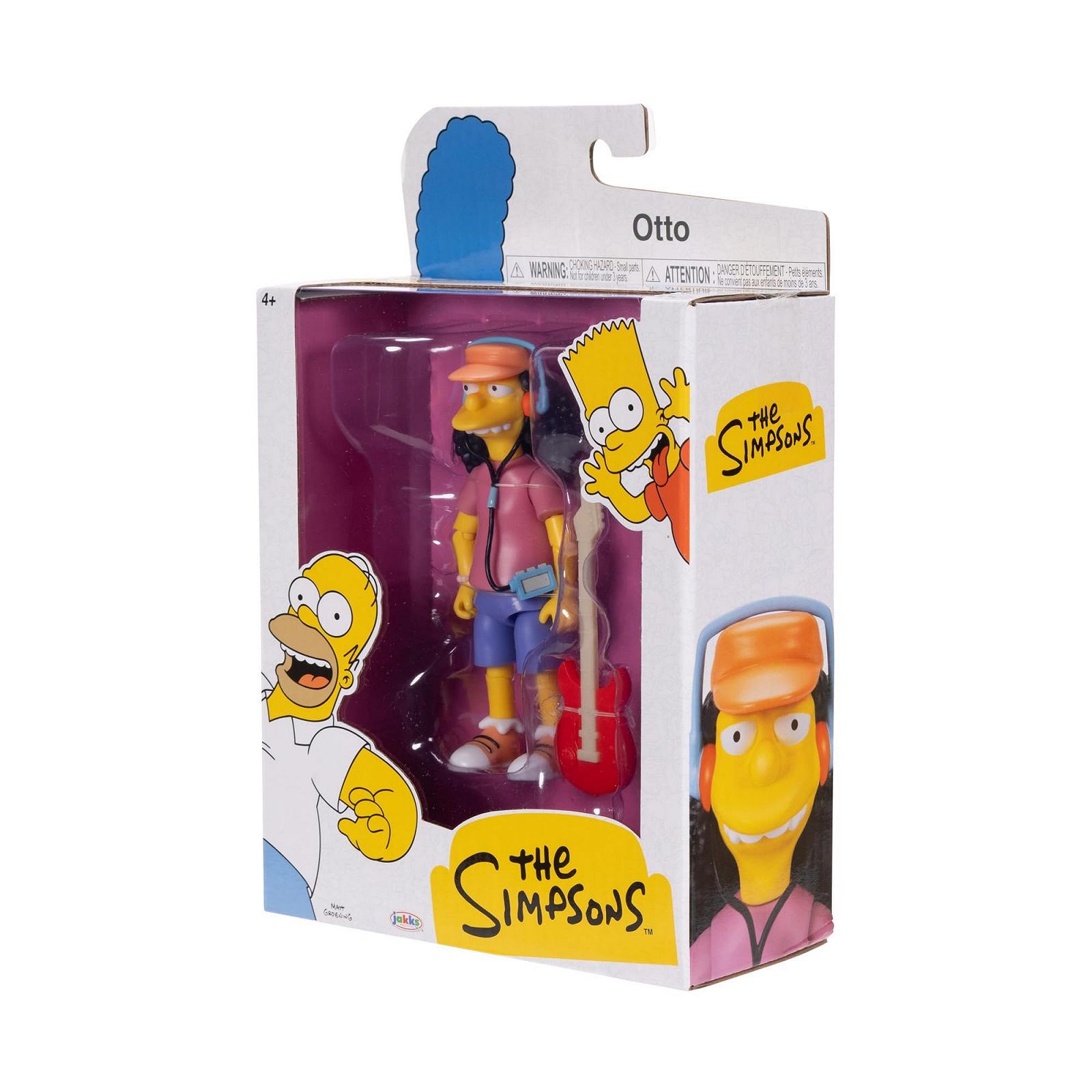 Фигурка Отто Simpsons, 12,7 см, коллекционная, подвижная, с гитарой, фото №7