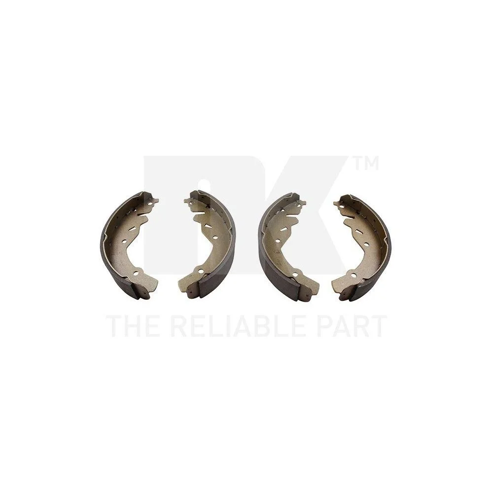 Комплект гальмівних колодок NK 2793667 для CHRYSLER DODGE задня вісь, фото №1