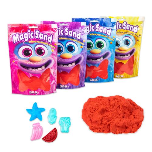 Кинетический песок Magic Sand 500 г красный [tsi226924-TSI], фото №1