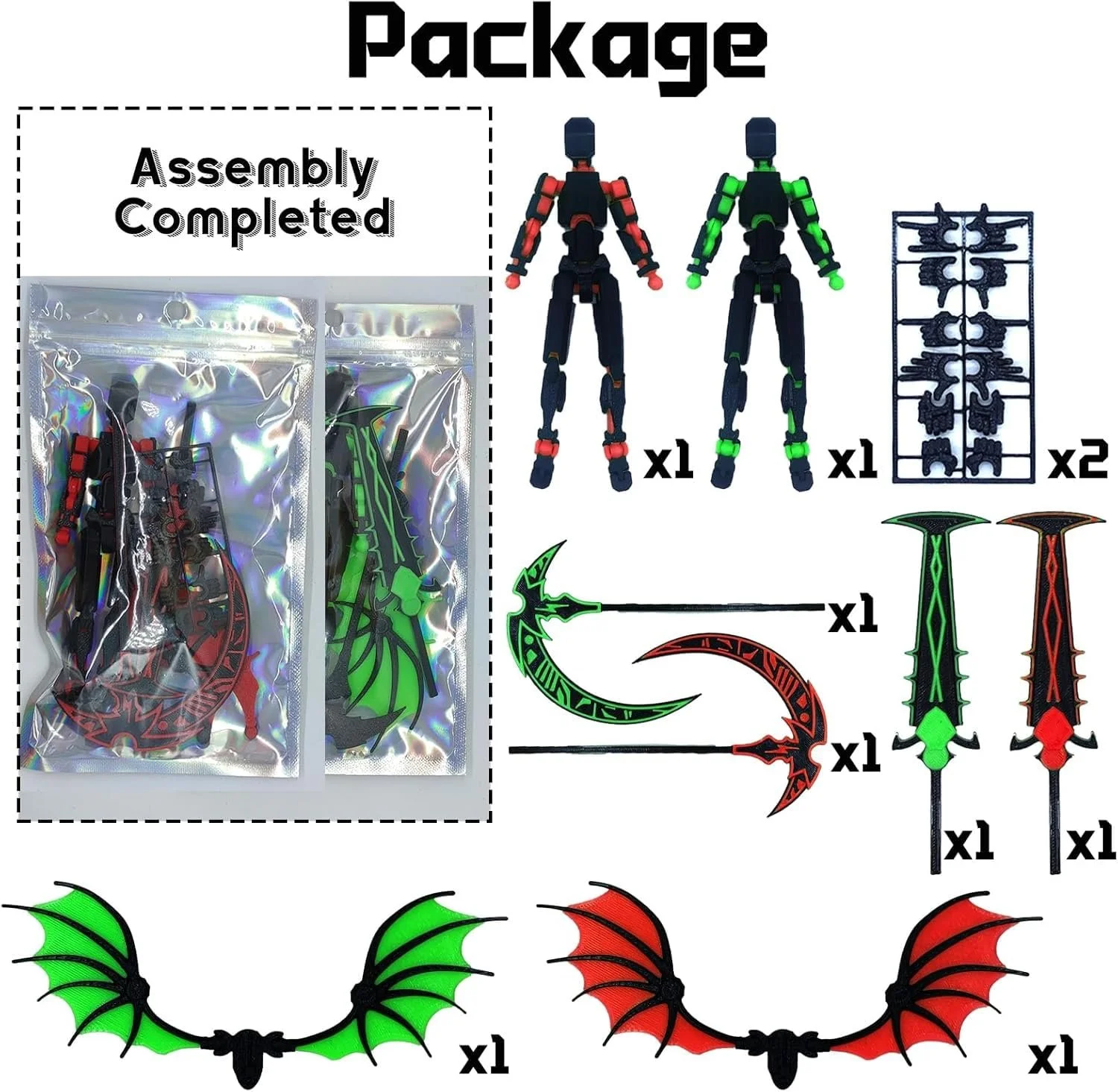 Набір фігурок T13 Dummy 13 Lucky Mobile Robot Nova T-13 Зібраний 3D-друк 2025 Рухомі шарніри, фото №6