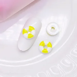 Украшения для ногтей qbodp, 100 шт., круглые украшения из смолы для ногтей, аксессуары для ногтей, украшения для нейл-арта - Фото 1