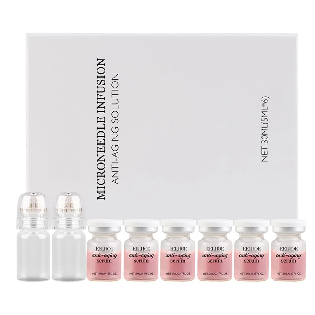 Набір для мікроінфузій Micro Infusion System для обличчя, зволожуючий, антивіковий, для всіх типів шкіри (B), фото №1