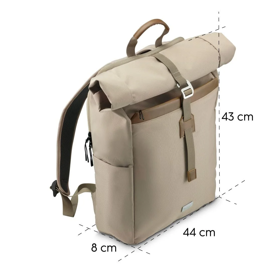 Рюкзак Hama Roll Top для ноутбука до 16.2" 29 л Чорний, фото №7
