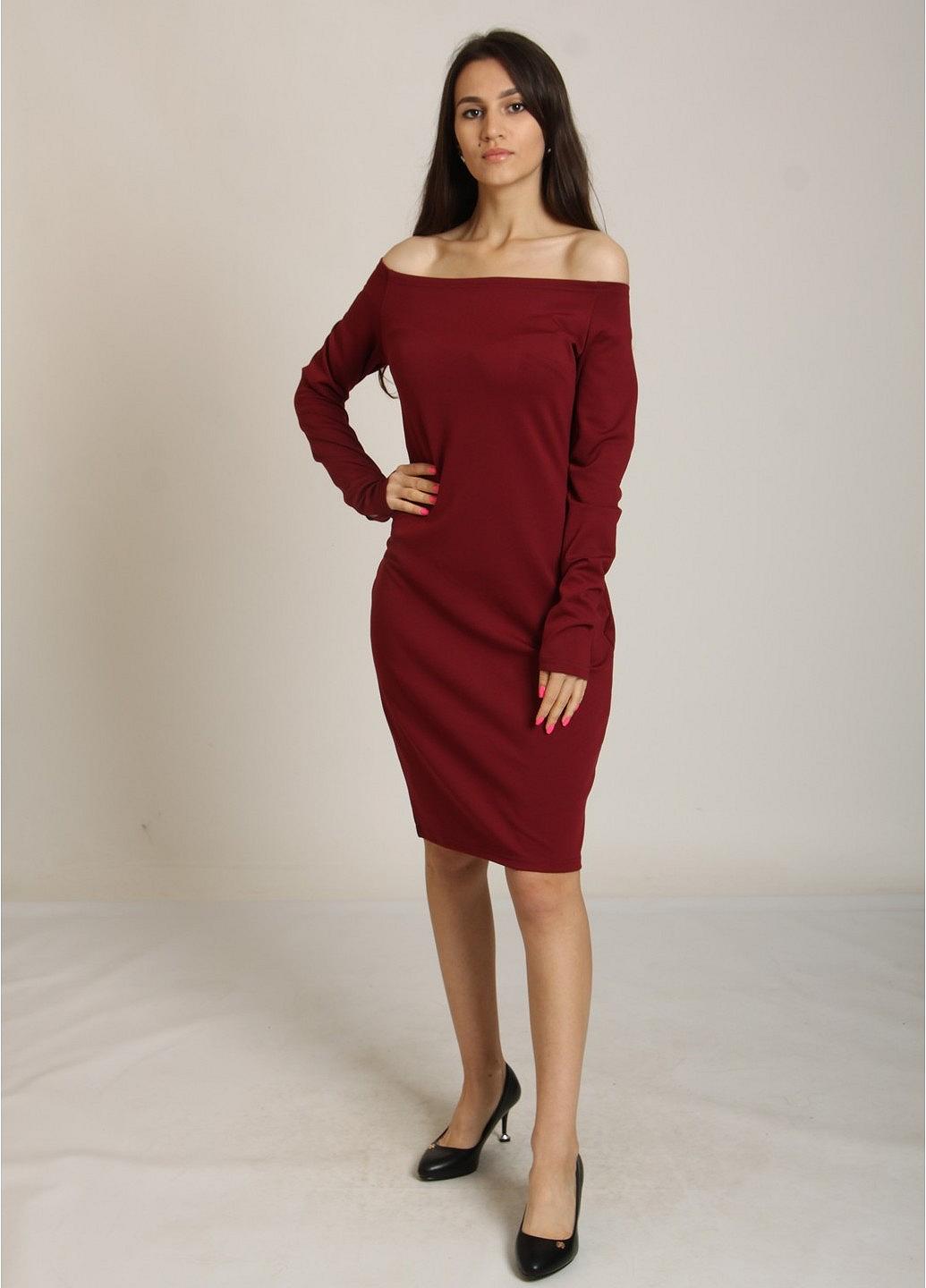 Платье MTP L Бордовый (KO-11-120-Bordo), фото №1