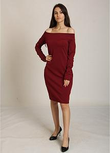 Платье MTP L Бордовый (KO-11-120-Bordo) - Фото 1