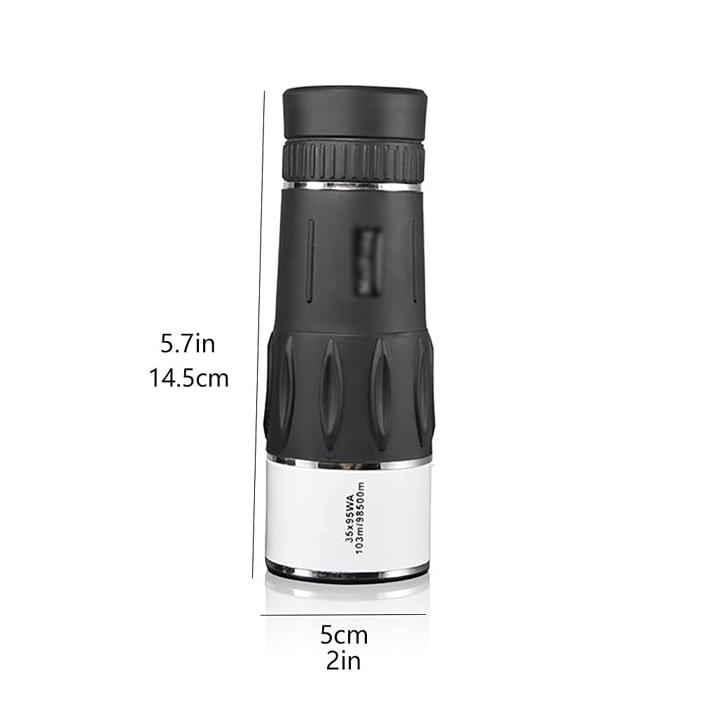 Монокуляр BAK4 Prisma 35x50 Hochleistungs Einhandfokus для наблюдения за птицами охоты кемпинга путешествий ручной телескоп, фото №5