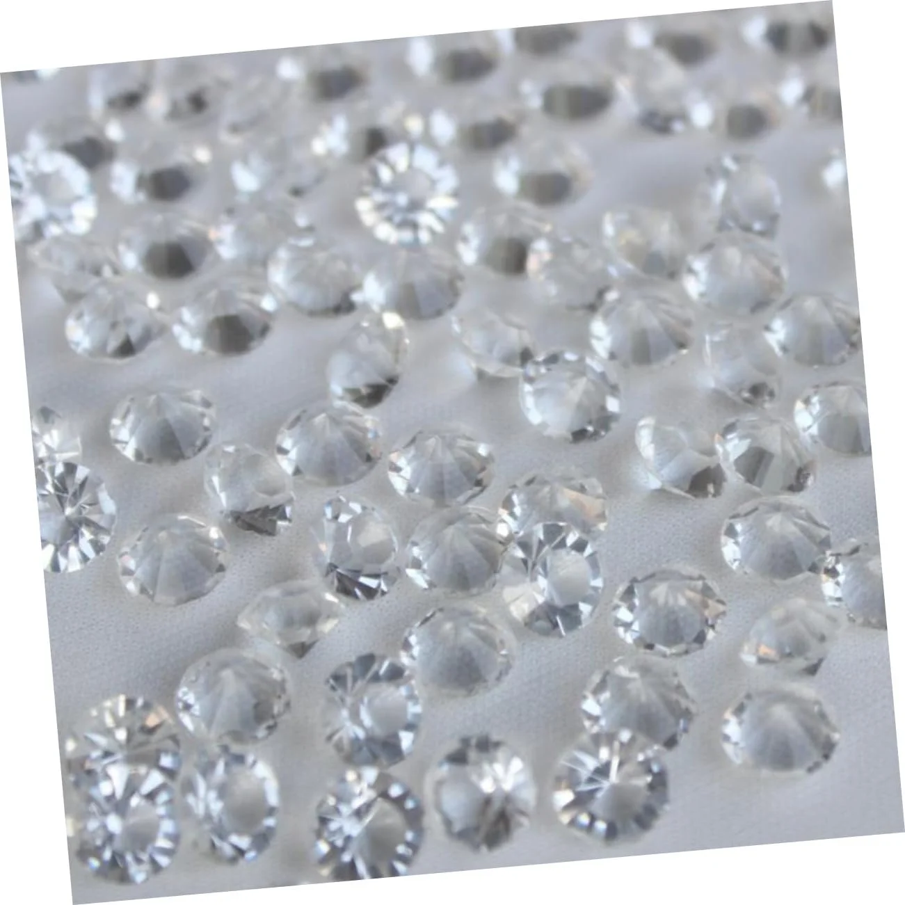 Декоративні акрилові кристали Прозорий Акрилові діаманти для весільної вечірки DIY прикраси Наповнювач для столу для ваз, фото №2