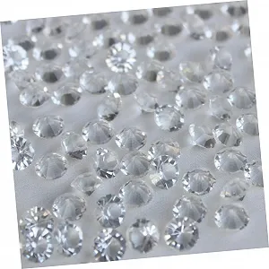 Декоративні акрилові кристали Прозорий Акрилові діаманти для весільної вечірки DIY прикраси Наповнювач для столу для ваз synthetic.ua - Фото 1