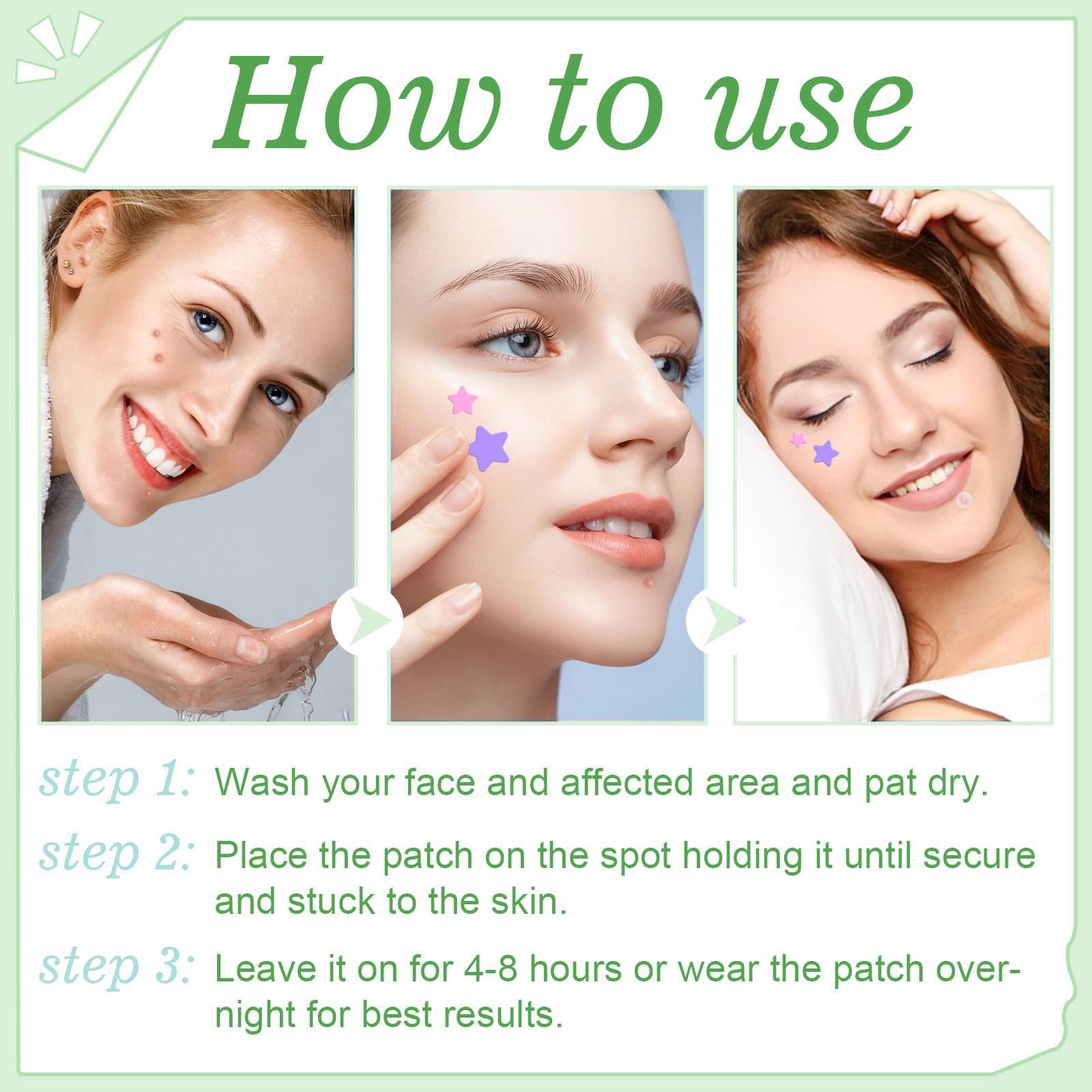 Патчи от прыщей Tkekruh, утолщенные, пластырь от акне, эффективный против акне и прыщей, фото №6