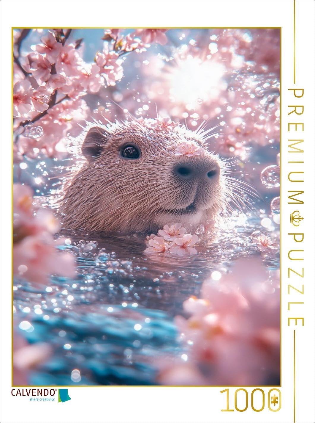 Пазл CALVENDO Capybara and Cosiness 1000 деталей 48 x 64 см Фотопазл для приятного досуга, фото №1 Пазл CALVENDO Capybara and Cosiness 1000 деталей 48 x 64 см Фотопазл для приятного досуга, фото №1