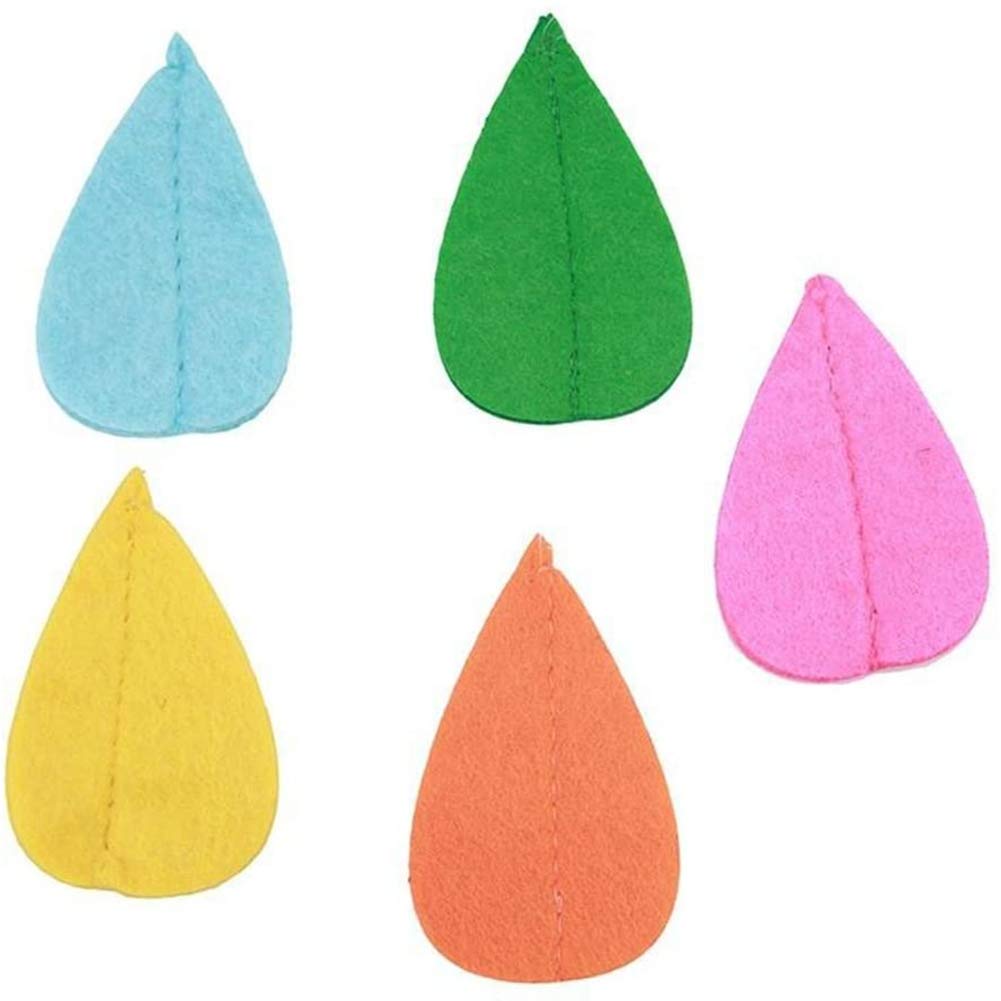 Декор Inzopo Felt Clouds Water Drops Настенный для детского душа, детской комнаты, детской комнаты, палатки, рождественский декор, мобильное подвесное украшение, синий, фото №2