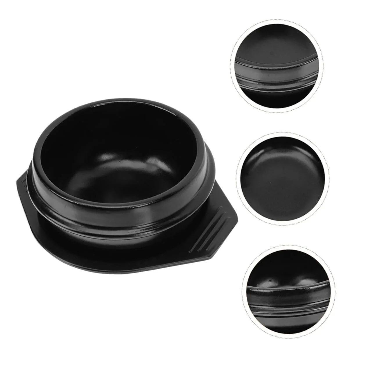 Кастрюля VALICLUD керамическая с термостойкой подставкой для бибимбапа и супа, фото №8 Кастрюля VALICLUD керамическая с термостойкой подставкой для бибимбапа и супа, фото №8