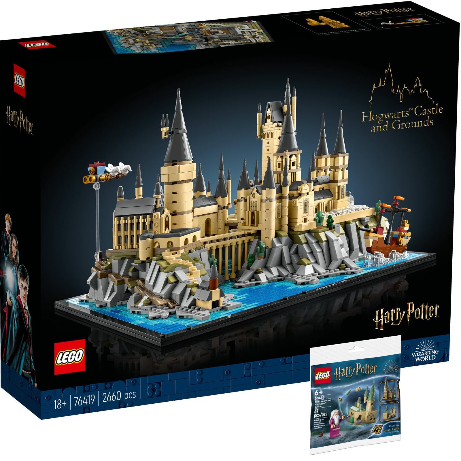 Конструктор Lego Hogwarts 76419 Замок с Замковой местностью, фото №1