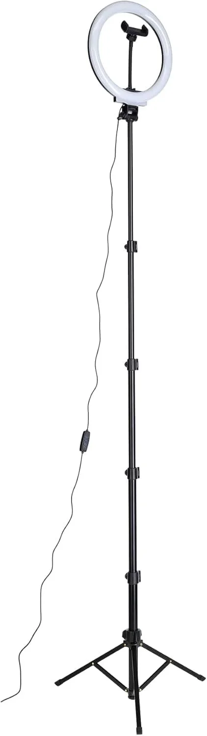 Кільцева лампа Rollei Lumis Comfort 28585 Чорна, фото №4