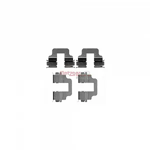 Комплект принадлежностей, тормозные колодки METZGER 109-1712 задняя ось - Фото 1