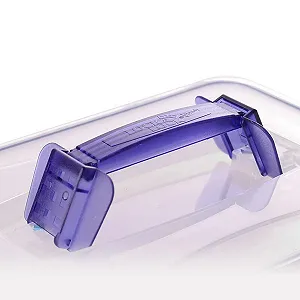 Контейнер для зберігання продуктів Lock & Lock HPL880 4.8 л з решіткою для зливу та ручкою synthetic.ua - Фото 1