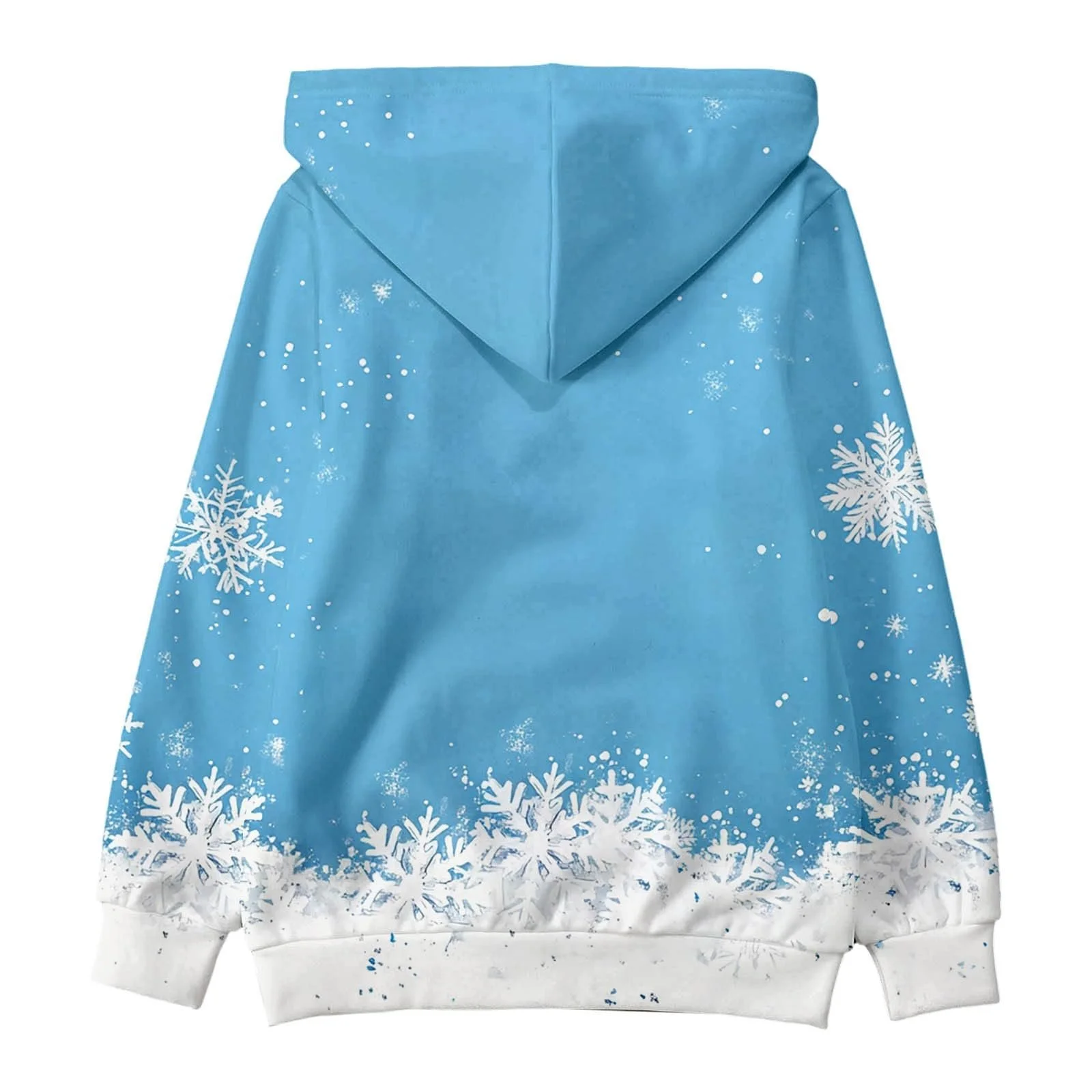 Толстовки для девочек с графическим буквенным принтом, рождественский пуловер, топы, с длинными рукавами, повседневный, мягкий пуловер для мальчиков 152, фото №4