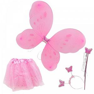 Костюм для праздника Бабочка розовый [tsi221925-TSI] - Фото 1