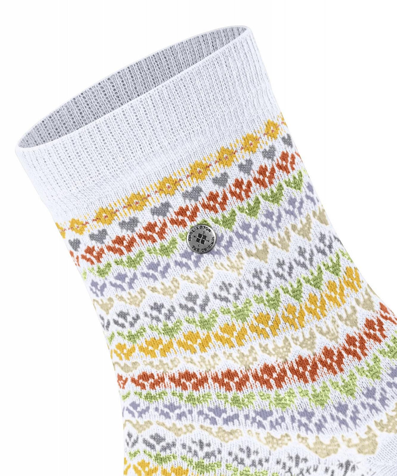 Шкарпетки Burlington Coast Cottage Жіночі Бавовняні з Малюнком 1 Пара, фото №4