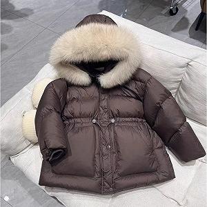 Теплая куртка с меховым капюшоном от 100 до 160 см на холодную осень и еврозиму! - Фото 1