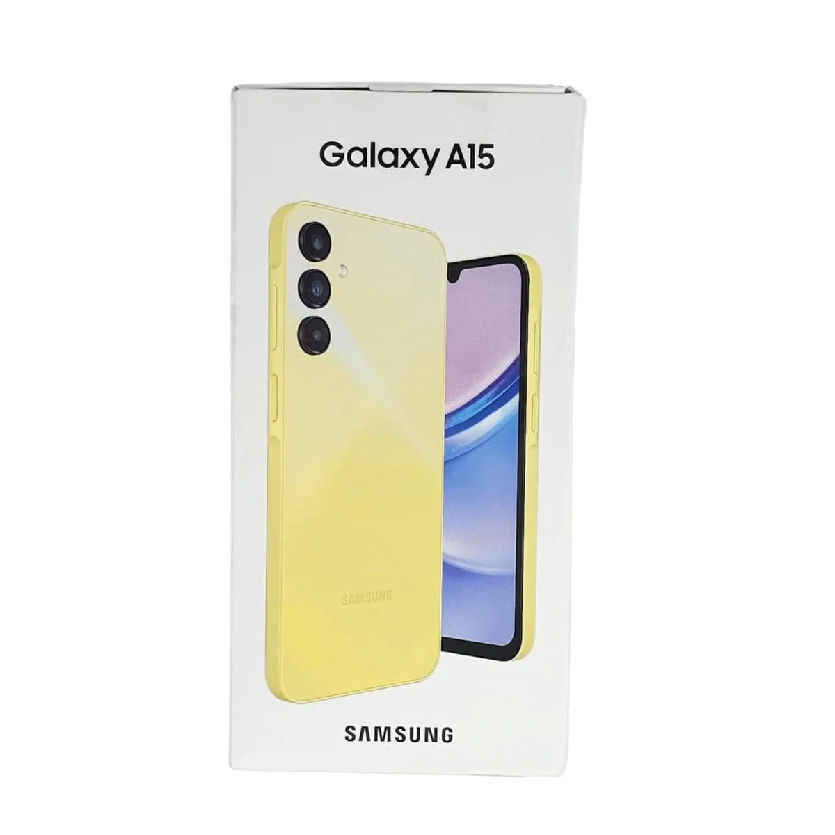 Смартфон Samsung Galaxy A15 5G (A156B) 128 ГБ/4 ГБ RAM Dual SIM Yellow, фото №1