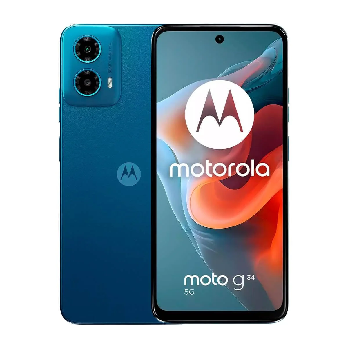 Смартфон Motorola Moto G34 6,5" 5G Dual SIM 128GB Ocean Green, фото №1