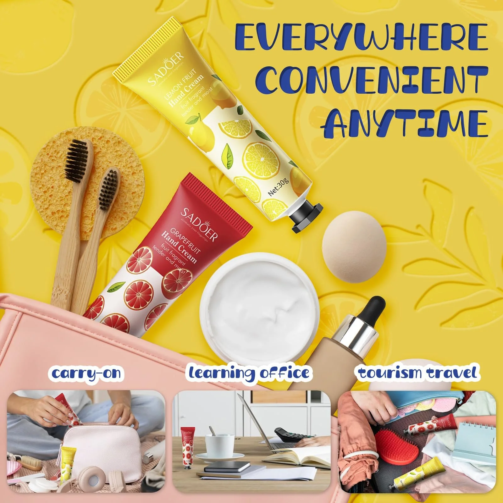 Крем для рук UCAMP Набір, 22 шт, Різні аромати, фото №5