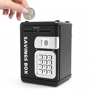 Скарбничка-сейф дитяча з паролем та відбитком пальця - Фото 1