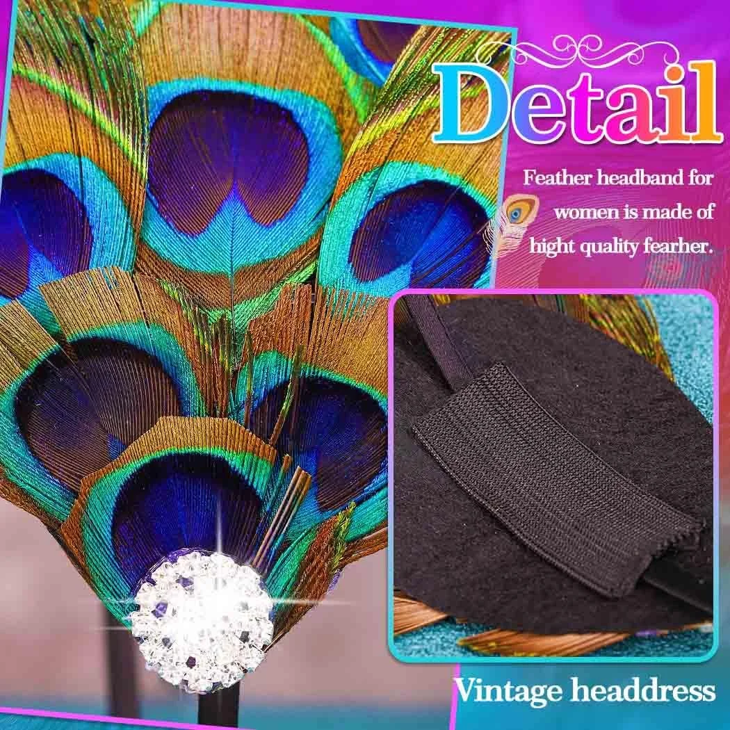 Обруч на голову Reaky в стилі бохо з пір'ям, фото №5 Обруч на голову Reaky в стилі бохо з пір'ям, фото №5