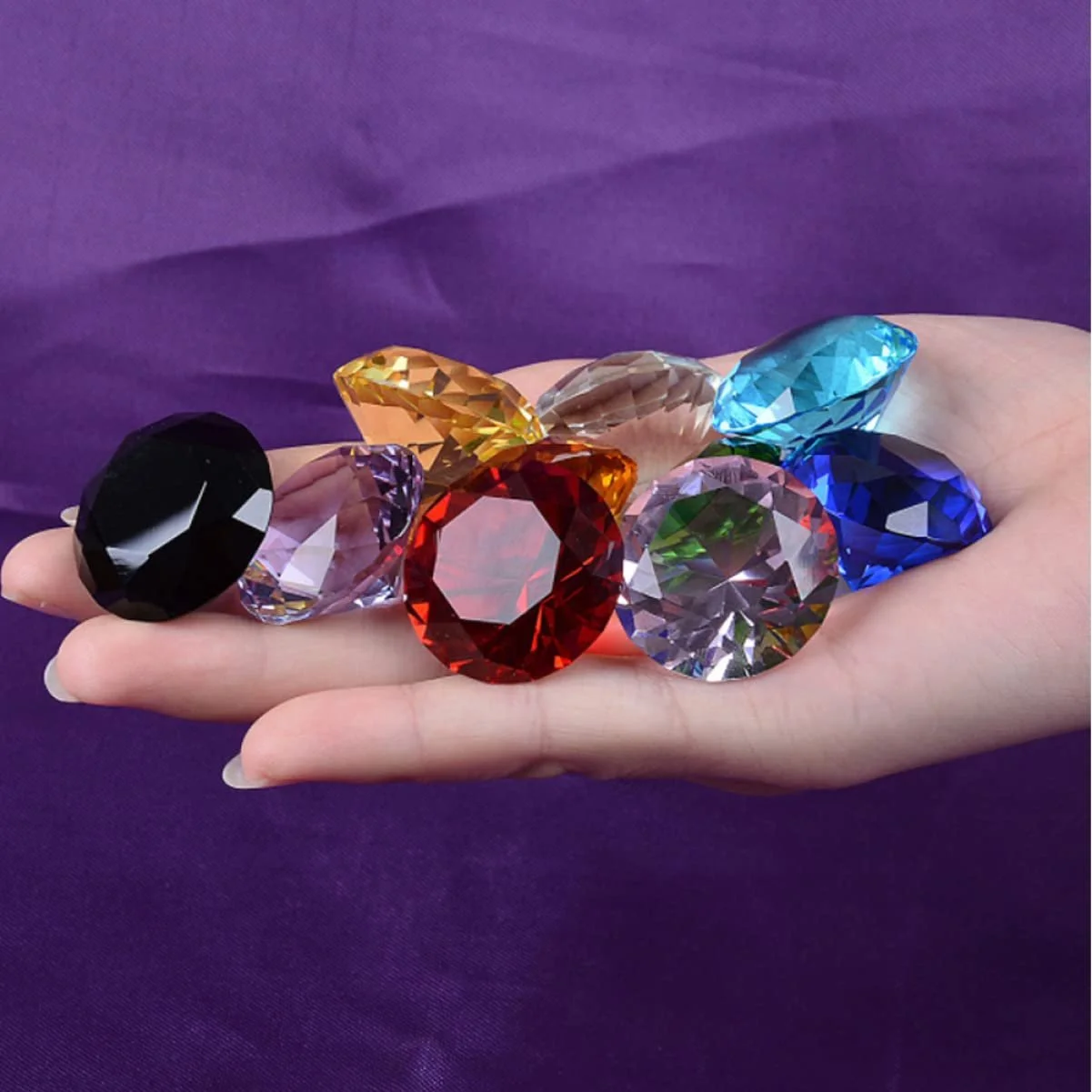 Діамант Великий Скарб IMIKEYA для рукоділля, прикраси для дому, штучний кристал, фото №9