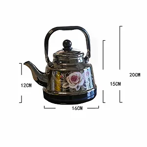 Чайник Retro Чорний 1.7 л synthetic.ua - Фото 1