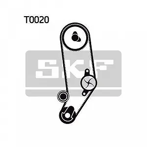 Водяний насос і комплект ременя ГРМ SKF VKMC 01032 для AUDI VW synthetic.ua - Фото 1