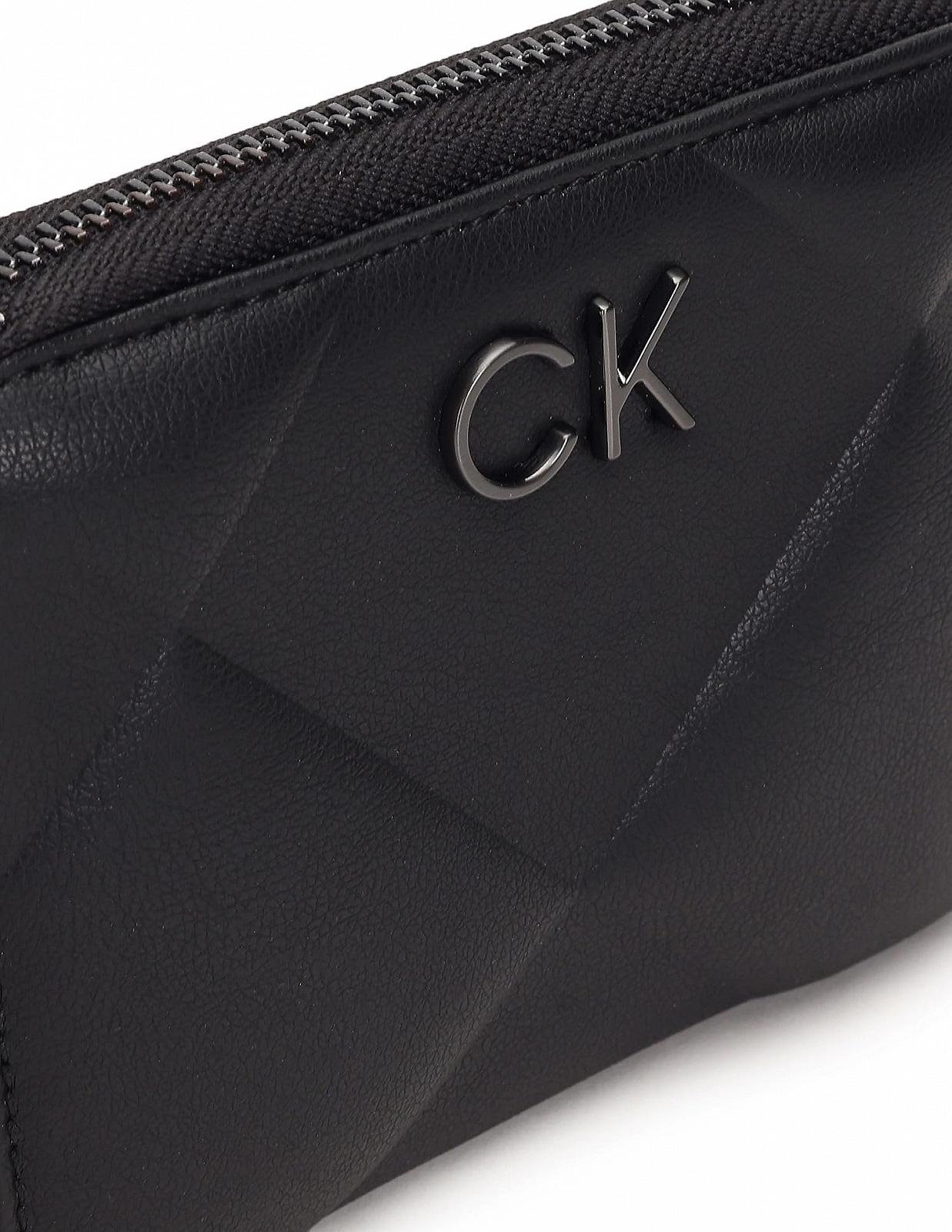 Кошелек Calvin Klein Re-Lock Quilt ZA Черный, черный, элегантный, фото №5