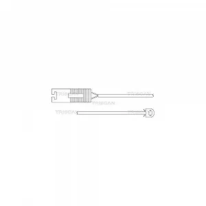 Датчик износа тормозных колодок TRISCAN 8115 11014 для BMW, задний мост - Фото 1