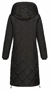 Женское стеганое пальто Sublevel LSL-467 стеганая парка с капюшоном synthetic.ua - Фото 1