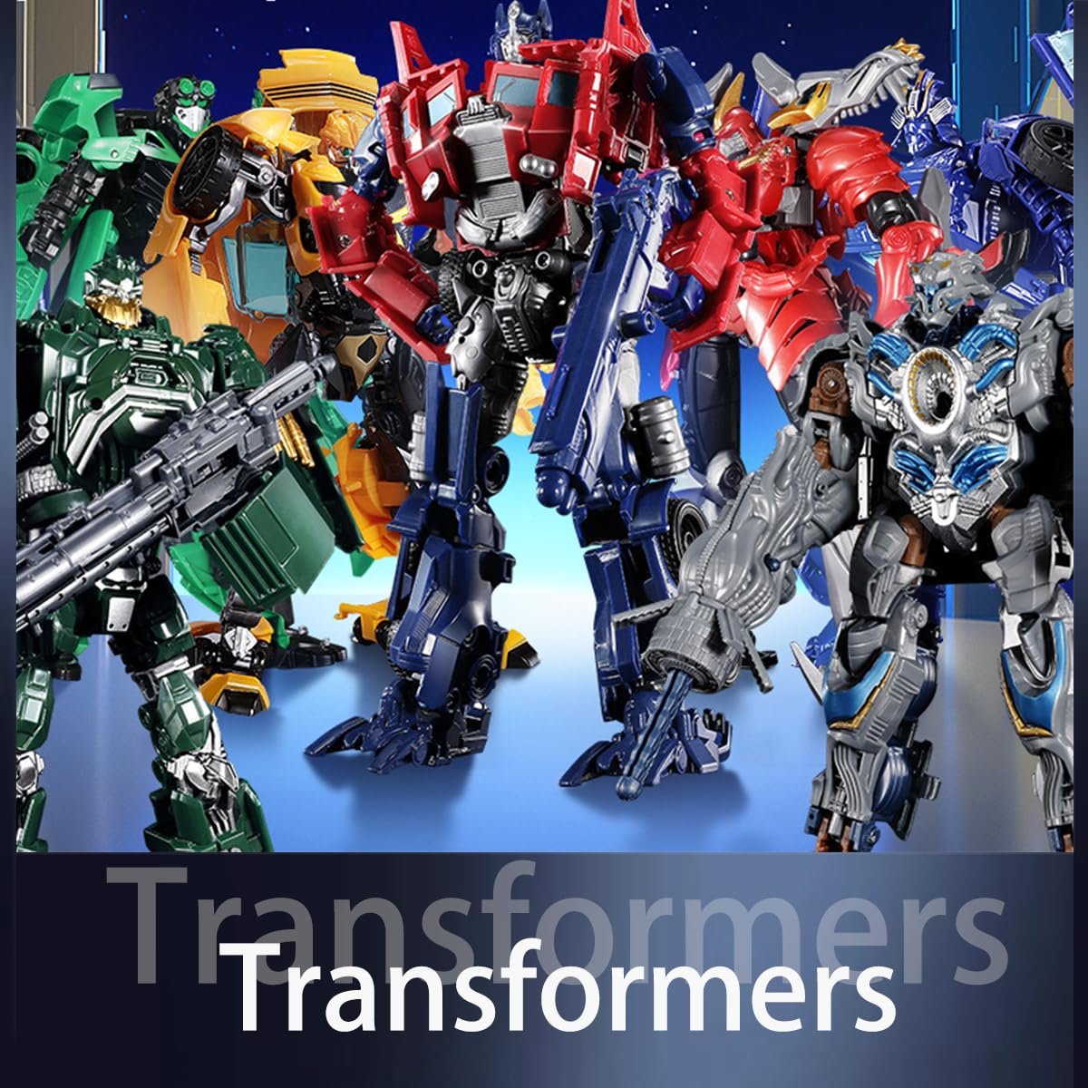 Трансформер Doyomtoy, робот, Bumblebee, Sky Warrior, Wire Rope Warrior, Optimus Prime, фото №7