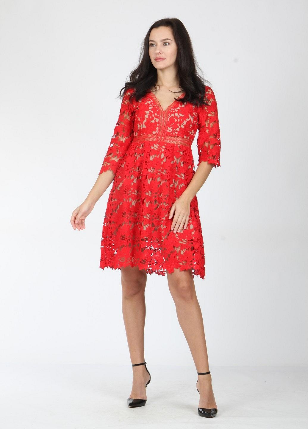 Платье MARMER S Красный (ND-17170-Red), фото №8