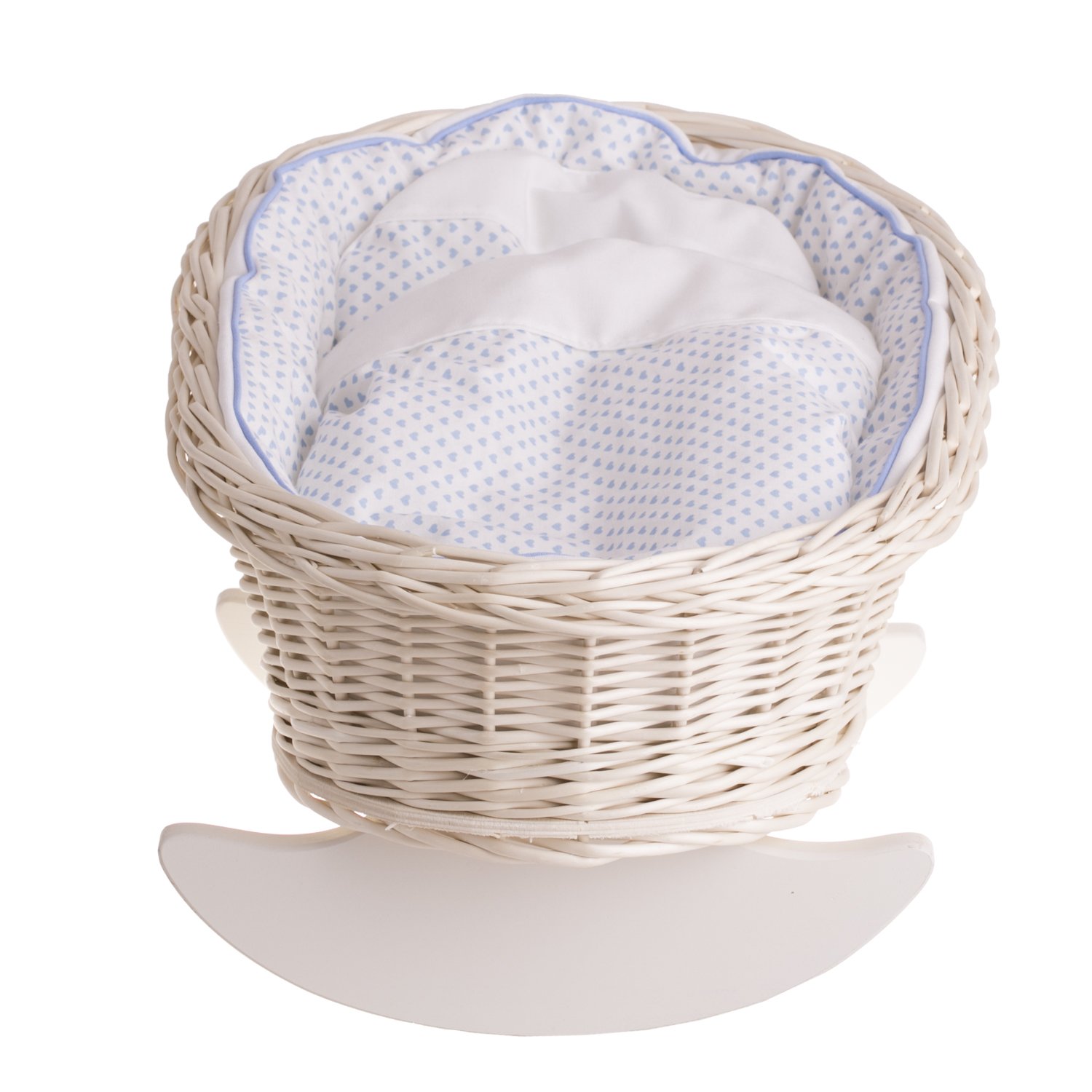 Ліжечко колиска e-wicker24 Плетена для ляльок, фото №3