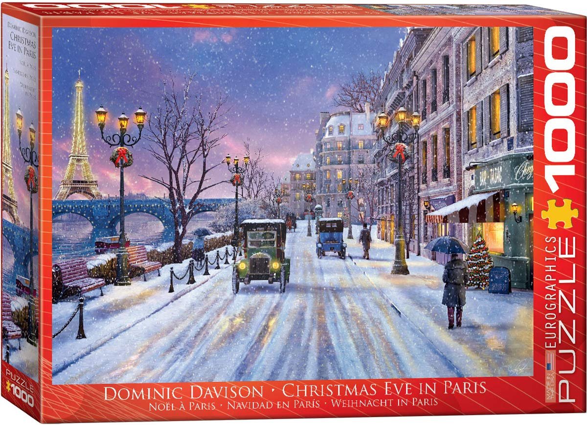 Пазл Eurographics Christmas Eve in Paris 6000-0785 1000-Piece, фото №1