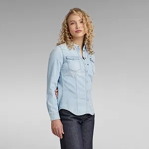 Жіноча сорочка G-Star RAW 3301 Denim Shirt - S ціна на synthetic.ua - Фото 1 Жіноча сорочка G-Star RAW 3301 Denim Shirt - S synthetic.ua - Фото 1