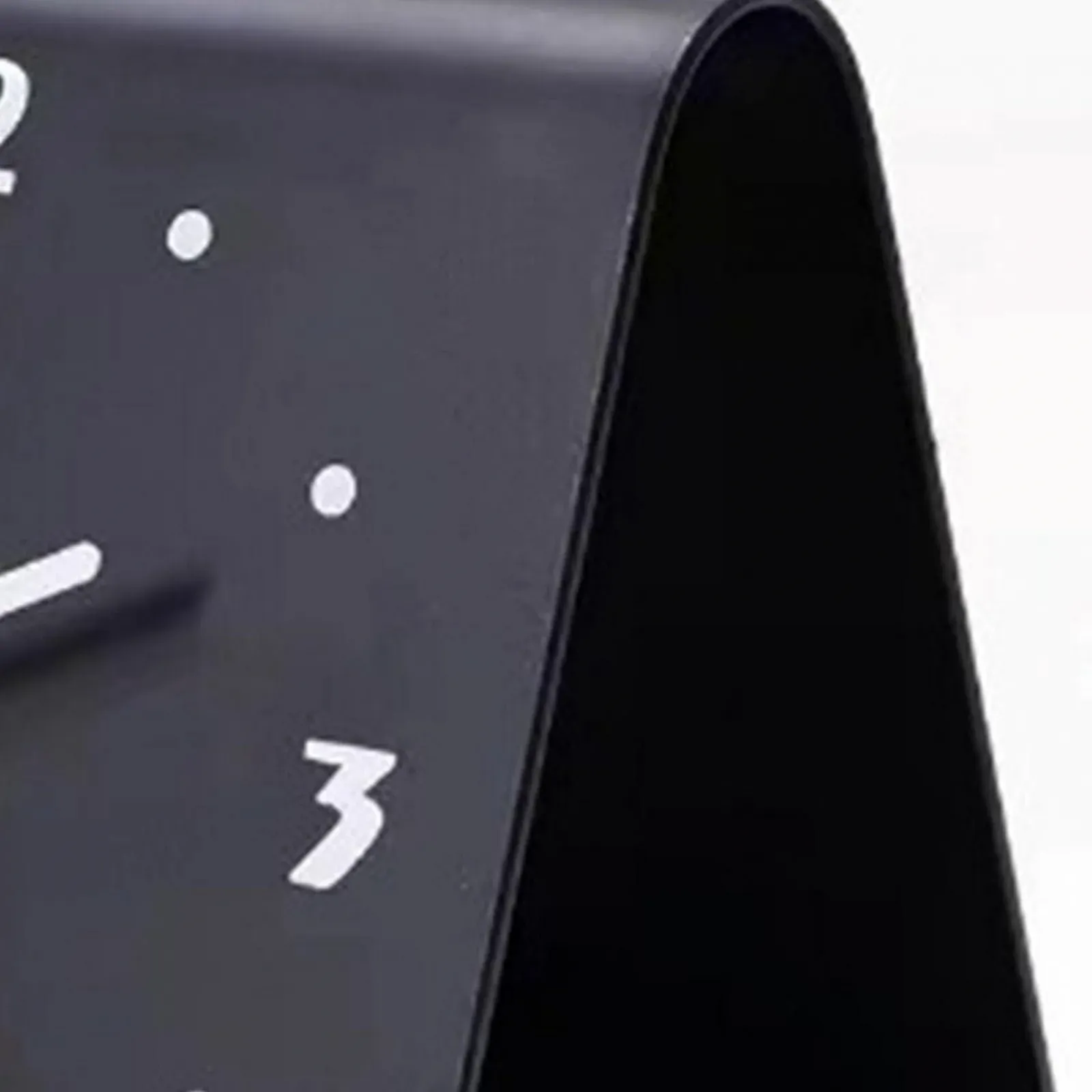 Настільний годинник BAOFUYA Сучасний Міні Аналоговий Чорний, фото №7