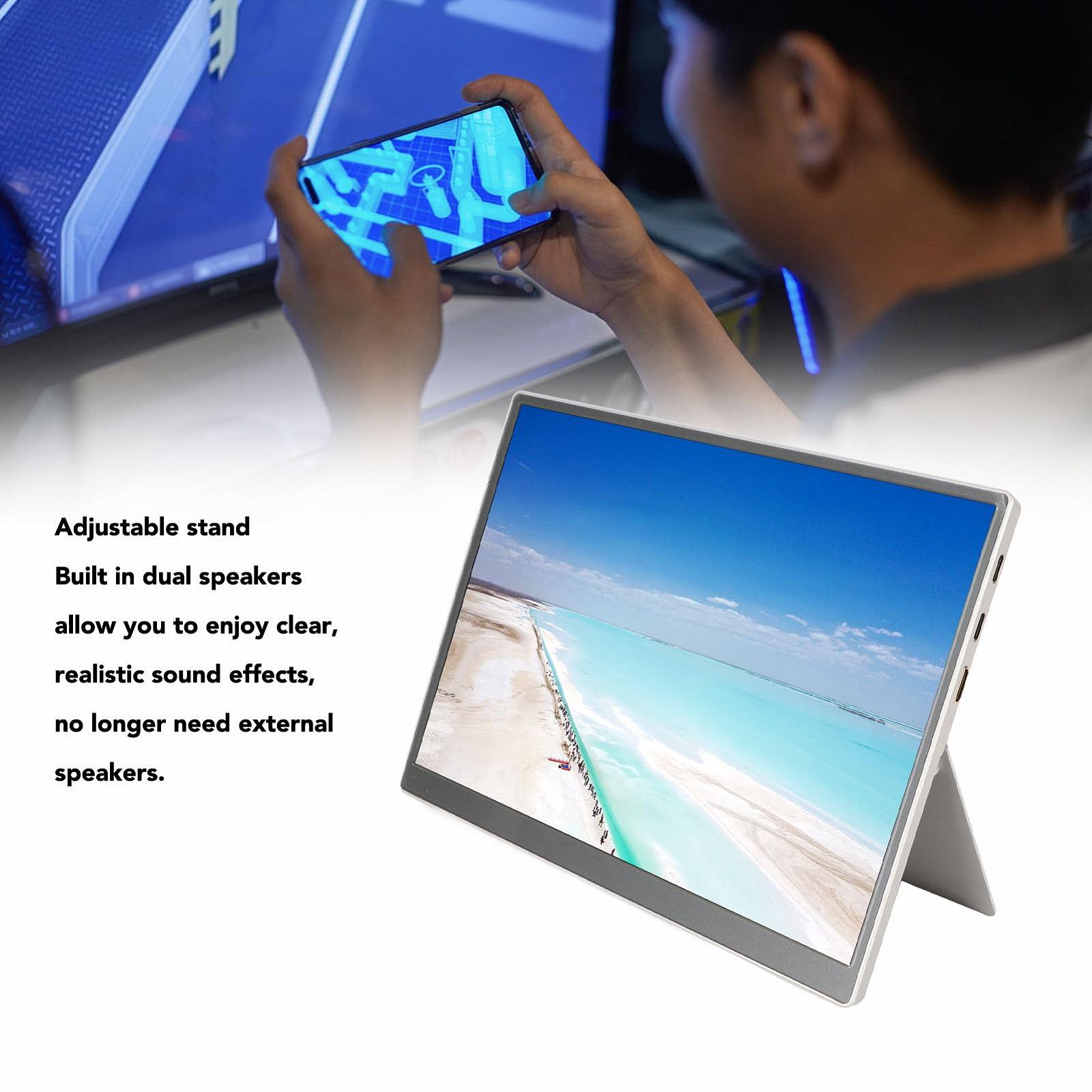 Портативний Монітор Moni Gate 10.5 дюймів 1280P FHD USB C HDMI Геймінг Moni Gate ультратонкий IPS дисплей з двома динаміками та підставкою, фото №2 Портативний Монітор Moni Gate 10.5 дюймів 1280P FHD USB C HDMI Геймінг Moni Gate ультратонкий IPS дисплей з двома динаміками та підставкою, фото №2