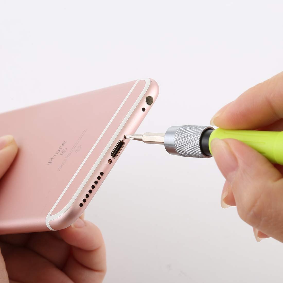 Набір викруток з ергономічною ручкою та змінними наконечниками 16 в 1, фото №6