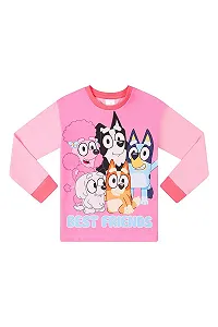 Піжамний набір Bluey Для дівчаток Найкращі друзі Довгий synthetic.ua - Фото 1