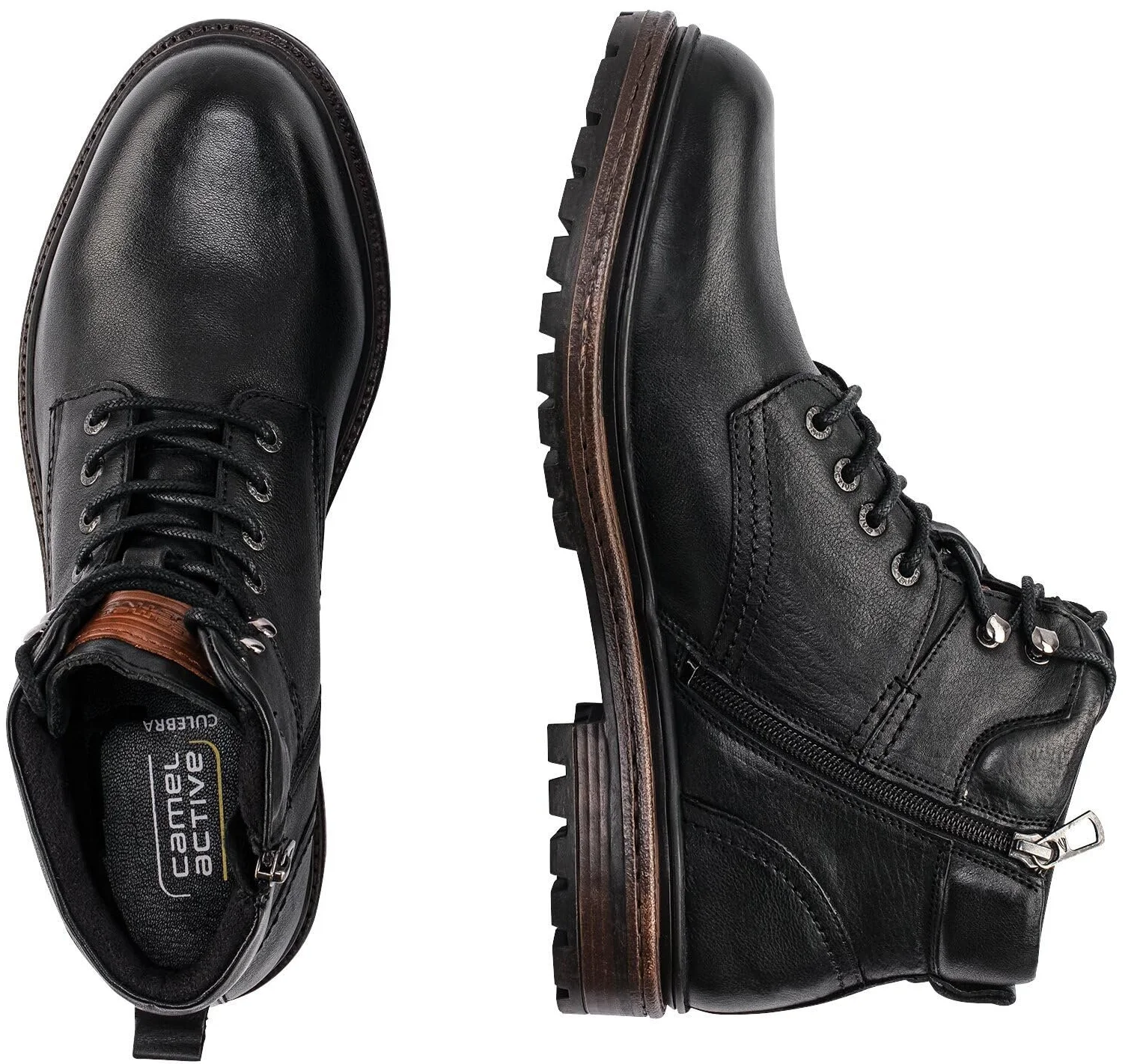 Чоловічі черевики Camel Active Fashion 55caa03-120320 / 40 EU / Чорні, фото №1