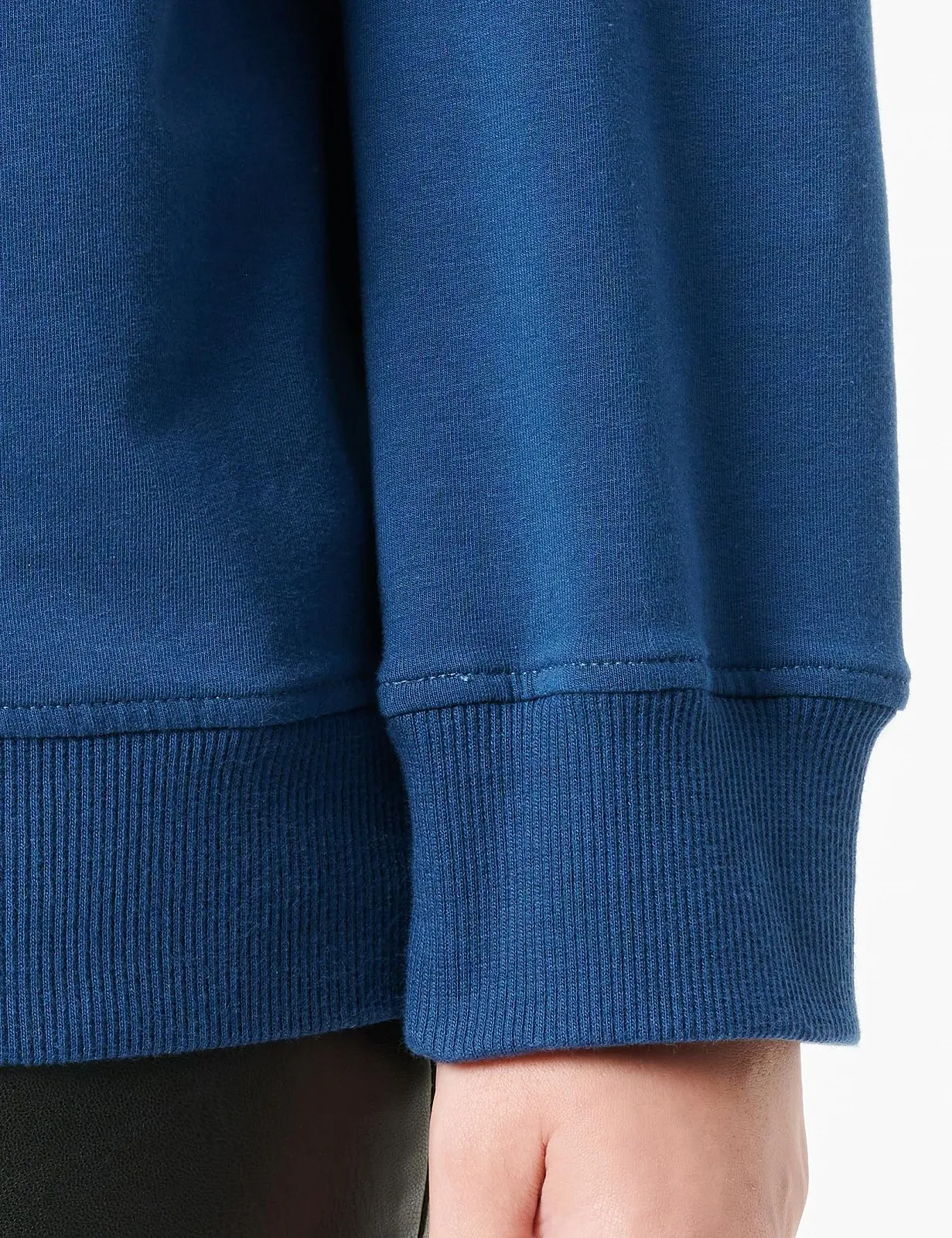 Женская толстовка Love Moschino, с длинными рукавами, приталенная, с круглым вырезом, фото №4