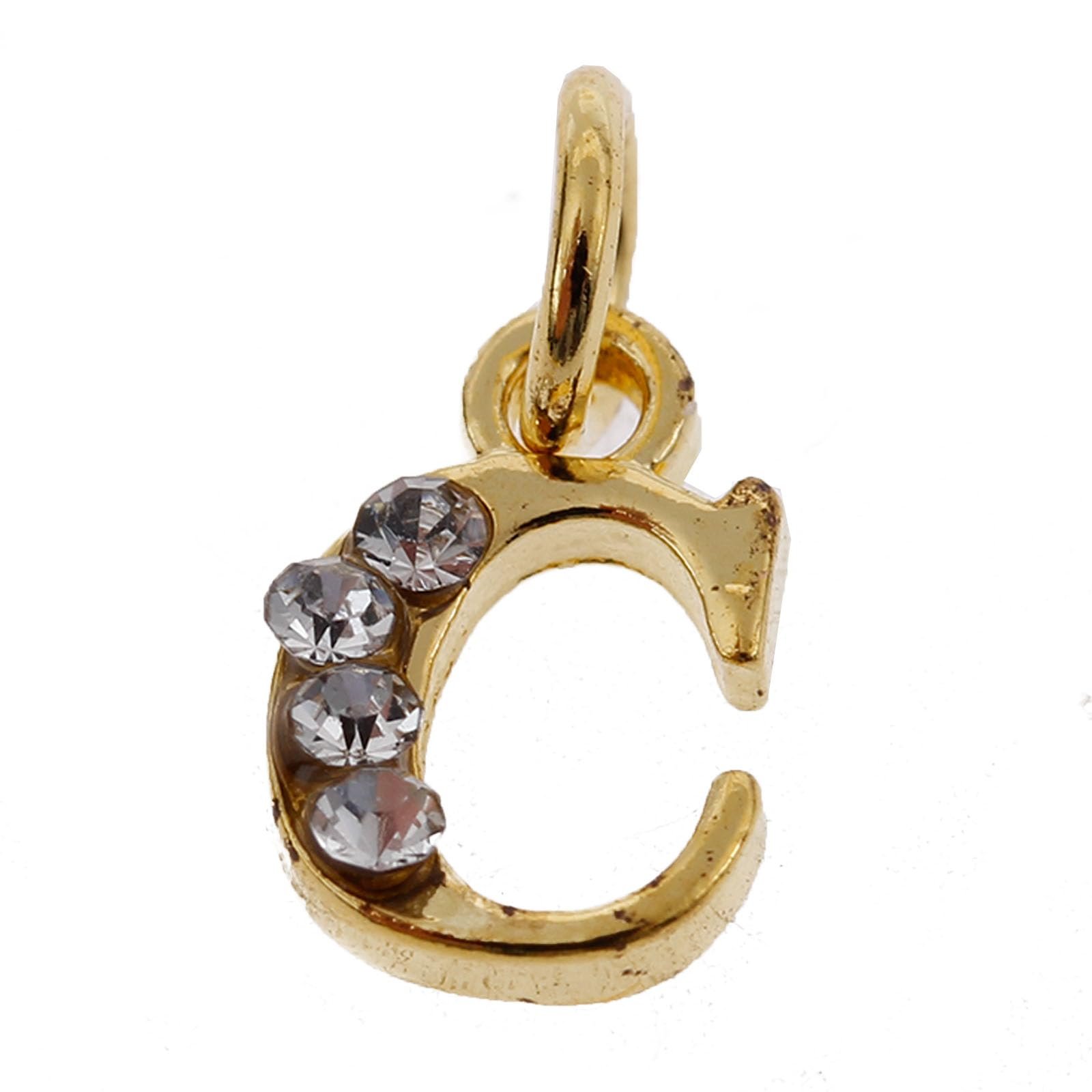 Подвеска-буква 3D украшение из сплава, фото №4