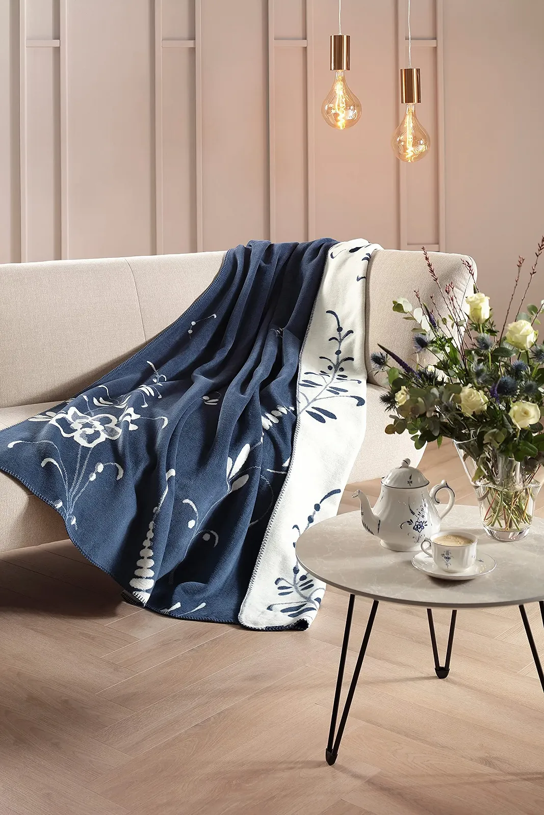 Одеяло Villeroy & Boch Vieux Luxembourg Синий 150 x 200 см, фото №2